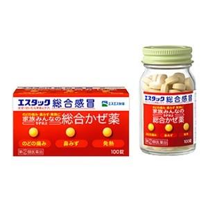 「エスエス製薬」 エスタック総合感冒 100錠 「第(2)類医薬品」