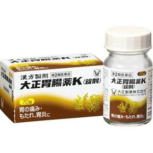 「大正製薬」 大正胃腸薬K 70錠 「第2類医薬品」