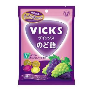 「セット販売」「大正製薬」　ヴイックスのど飴　2種のグレープアソート　70g×6個セット　