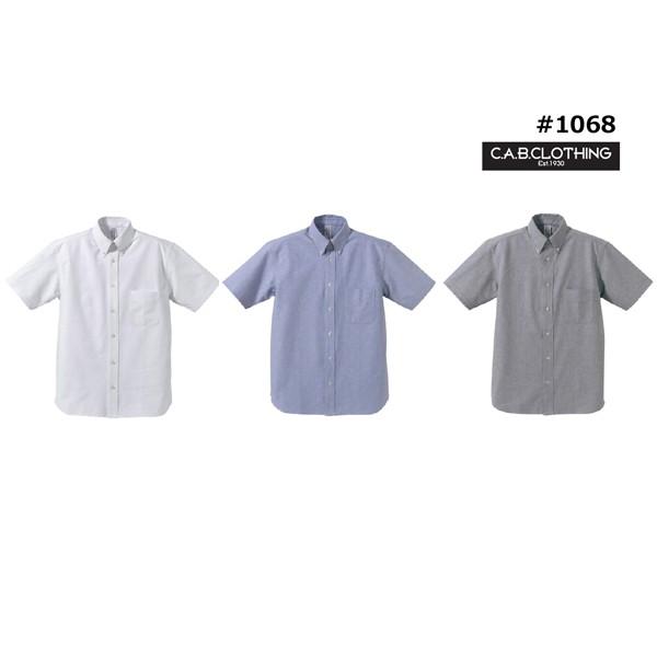 【メンズ】オックスフォード ボタンダウン ショートスリーブシャツ C.A.B.CLOTHING (無...