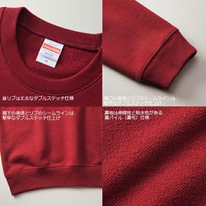 S-XL 10oz クルーネックスウェット(裏...の詳細画像2