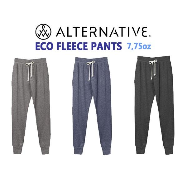 エコフリースパンツ　ALTERNATIVE(オルタナティブ) 【7.75oz　ユニセックス・メンズ・...