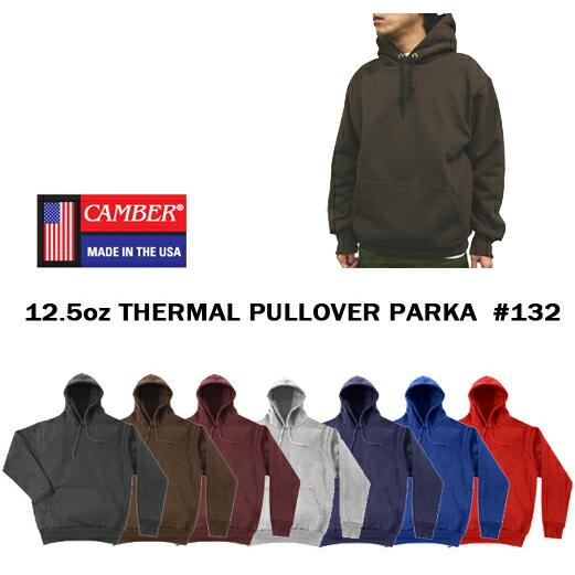 CAMBER キャンバー 132 ヘビーウェイトプルオーバーパーカー 12.5オンス PULLOVE...
