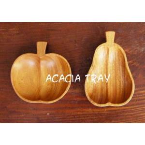 CREER(クレエ) アカシアトレイ(小皿）【洋ナシ：90800001】【りんご：90800002】...