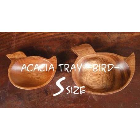 CREER(クレエ) アカシアトレイ(小皿）【Sサイズ/バード：90900012】ナチュラル雑貨・食...