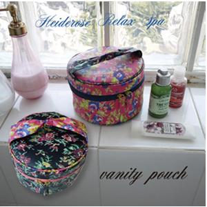バニティポーチ【ハイデローゼ/Heiderose】ティッシュケース・トラベル　グッズ・ミニポーチ・コ...
