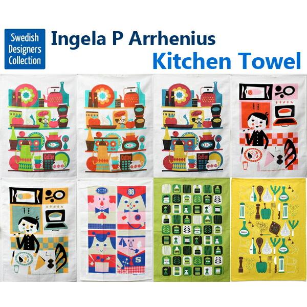 Ingela　P　Arrhenius（インゲラ・アリアニウス）インゲラキッチンタオル /（タペストリ...