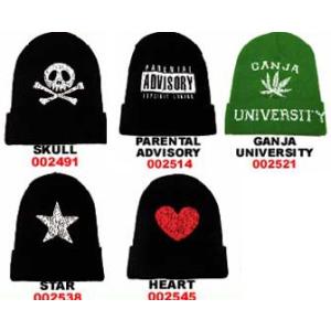 WATCH　CAP（ワッチキャップ）　プリントニットキャップ　在庫