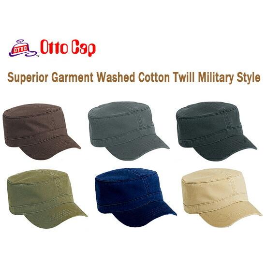 OTTO CAP（オットーキャップ）ウォッシュドコットン　ミリタリーキャップ(ワークキャップ)（ 男...