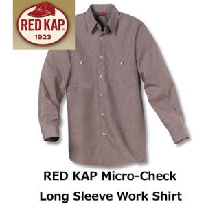 RED KAPレッドキャップ　チェックワークシャツ長袖　Micro-Check Work Shirt...