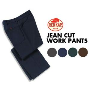 RED KAP(レッドキャップ/レッドカップ）ジーンカットワークパンツPT050 JEAN CUT WORK PANT（無地・細見・薄手・メンズＷ28〜40・PT50）アメリカの作業パンツ