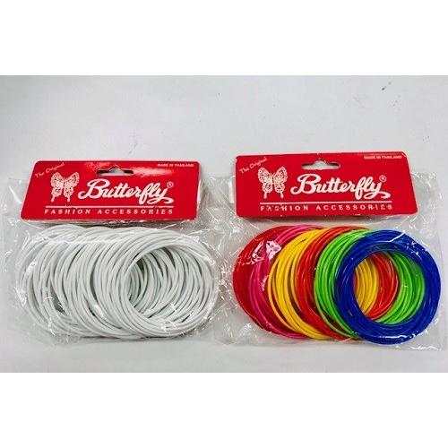 ★★ラバー　ブレスレット　60P セット （ホワイト）