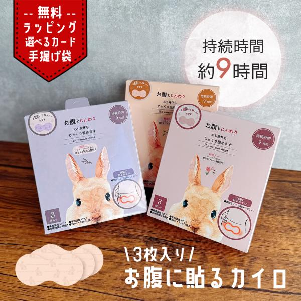 お腹に貼るカイロ 3個入り プチギフト セット ギフト カイロ 使い捨て 精油 プチギフト セット ...
