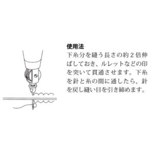 クラフト社 手縫機 ミシンと同様のロックステッ...の詳細画像2