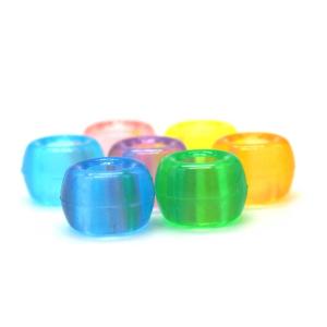 光る 蓄光ビーズ 外径8mm 穴径4mm 光を...の詳細画像3