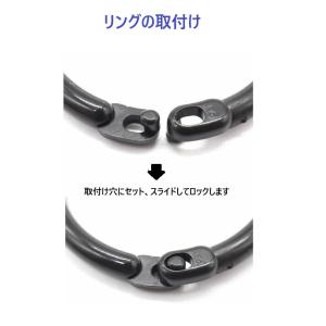 日本製 リング付き J-sen clip J-...の詳細画像2