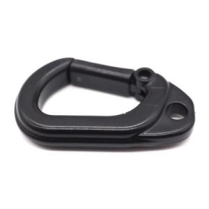 日本製 全長30mm プラスチックカラビナ 丸...の詳細画像4