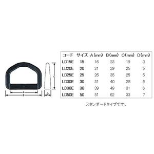 YKK 15mm カラータイプ LD15E 1...の詳細画像1