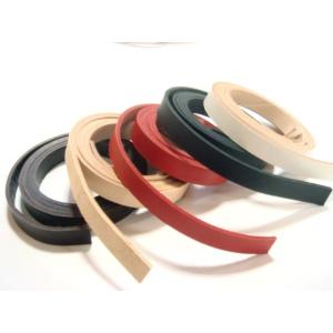 革テープ 日本製 ヌメ革テープ　15ミリ幅×140センチ長さ×2.8ミリ厚　シロヌメ・クロ・チョコ・ホワイト