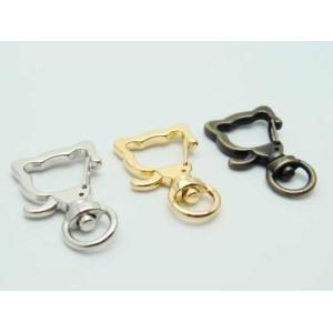 ネコの顔 アミナスカン アンティーク キーホル...の詳細画像1