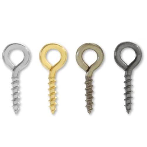 シルバー、ゴールド、ブラック ヒートン 2.5mm内径×12mm長さ Q10000-03　MBS