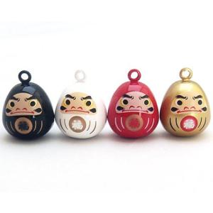 ダルマ 水琴鈴(すいきんすず)　だるますいきんすず　 / 首輪 鈴　キーホルダー 鈴 首輪パーツ　ストラップパーツ　MBS