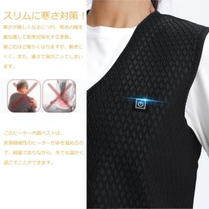 ベスト 発熱ベスト 電熱ベスト ヒータベスト ...の詳細画像5