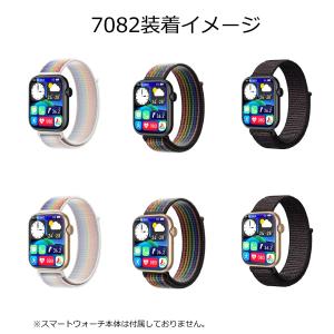 スマートウォッチ用 交換バンド ベルト シリコ...の詳細画像3