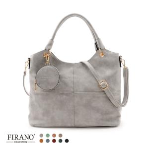 クロスステッチ2WAYトートバッグ 丸型コインケース付き 雑誌掲載商品 レディース FIRANO フィラノ 401438