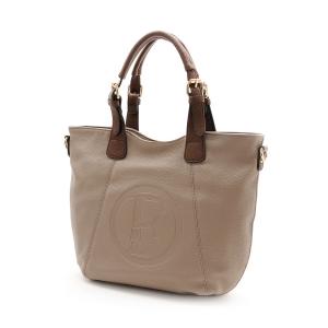 ビッグロゴエンボストートバッグ&ショル...の詳細画像1