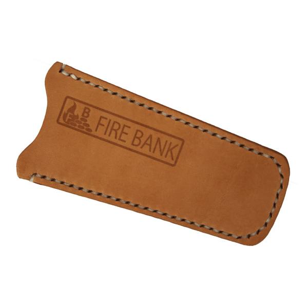 FIRE BANK メスティンハンドルカバー キャメル色 革 レザー ハンドルホルダー キャンプ ギ...