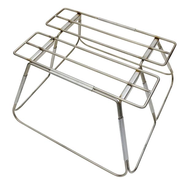 FIRE BANK 灼熱の焚き火ゴトク サラマンダーの檻（おり） キャンプ 五徳 焚火台 ダッチオー...