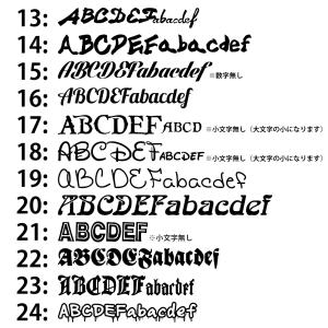 高級ミラー ステッカー オリジナル 英語 文字...の詳細画像4