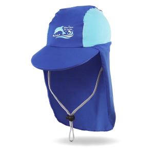 スイムキャップ 日よけ付き 水泳帽 こども キッズ UV