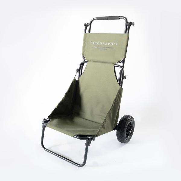 ＜FG802FGK＞FIREGRAPHIX x CAPコラボ バギーチェア ＜カーキ Dante＞