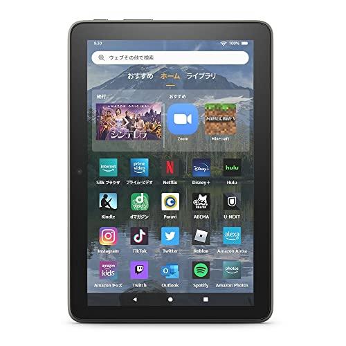 Fire HD 8 Plus タブレット - 8インチHD ディスプレイ 64GB グレー (202...