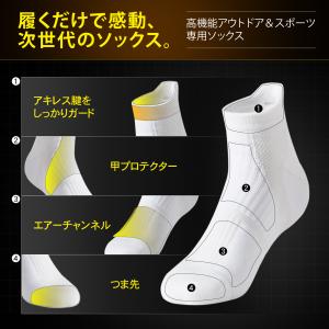 登山 靴下 スポーツ ソックス アウトドア 着...の詳細画像2