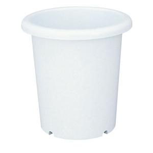 値下げしました まとめ ベーシック深型植木鉢 ポット 長鉢7号ホワイト 穴付きシンプルガーデニング用品園芸 60個セット 最新全品送料0円