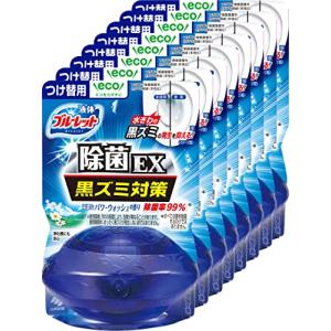 液体ブルーレットおくだけ 除菌EX パワーウォッシュの香り 詰め替え用 70ml×8個 トイレタンク芳香洗浄剤 小林製薬の商品画像