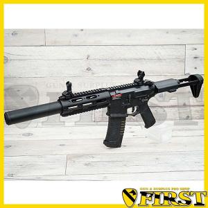 ARES 電動ガン AR-057-BK ハニーバジャー ショートハンドガードVer. BK ...