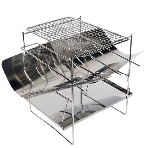 BBQ焚き火台 バーベキューコンロ ソロ アウトドア用品