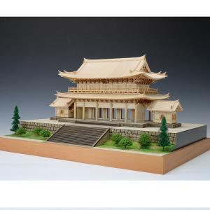 ウッディジョー 木製模型 1/150 知恩院 三門 WoodyJOE