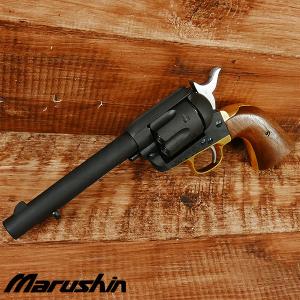 マルシン 6mmXカートリッジ  SAA 1st Gen. Late アーティラリー ブラススタイルHW 木製グリップ & 真鍮調メッキパーツVer.