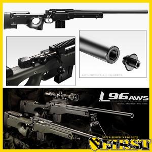 東京マルイ ボルトアクションライフル L96 AWS BK エアガン 18歳以上用 スナイパーライフル ブラックストック