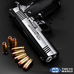 [2月中旬入荷予定] ハイキャパカスタム デュアルステンレス 東京マルイ ガスブローバックハンドガン 4.3インチ 18以上 kmtk サバゲ シルバー