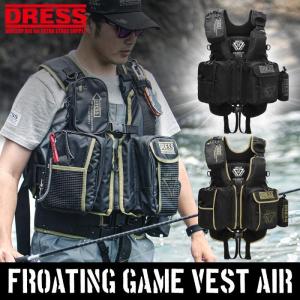 フローティングゲームベスト AIR(サポーター付) 釣り具 釣り小物 LayLax 釣り フィッシング DRESS (ドレス)