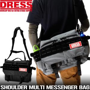 DRESS ショルダーマルチメッセンジャーバッグ 自転車