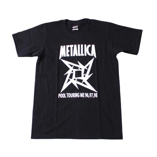 Tシャツ バンドTシャツ ロックTシャツ 半袖 (AG) メタリカ METALLICA 4 BLK ...