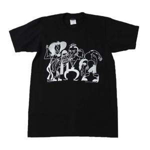 Tシャツ バンドTシャツ ロックTシャツ 半袖 (AG) レッドホットチリペッパーズ/レッチリ RED HOT CHILI PEPPERS 1 BLK S/S 黒｜first-line