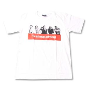 Tシャツ バンドTシャツ ロックTシャツ 半袖 (BW) トレインスポッティング TRAINSPOTTING 2 WHT S/S 白 映画｜first-line